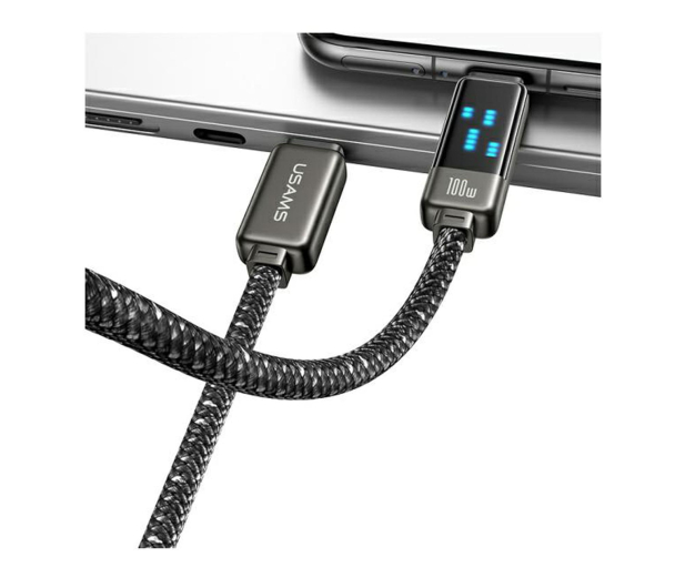 USAMS Kabel USB-C na USB-C 100W 1,2m - 1569163 - zdjęcie 2